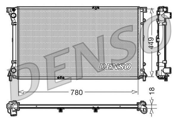 RADİATOR. ENGİNE COOLİNG NISSAN PRIMASTAR 01-