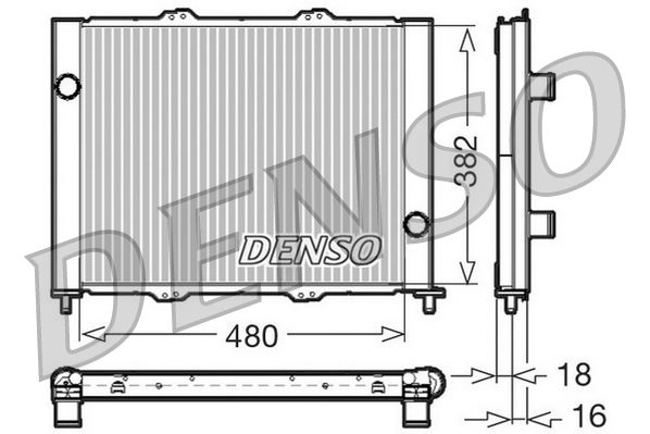 RADİATOR - MODULE - ENGİNE COOLİNG NISSAN MICRA III K12 03-10