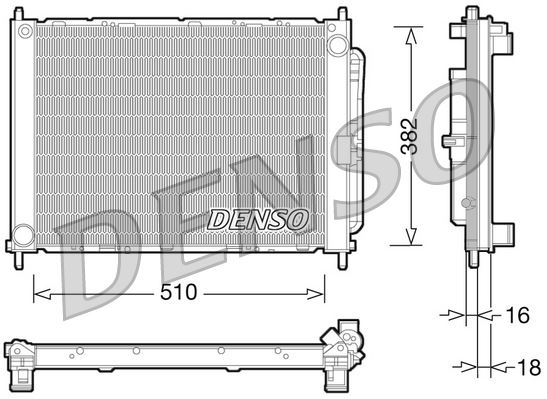 RADİATOR - MODULE - ENGİNE COOLİNG RENAULT CLIO III 05-14