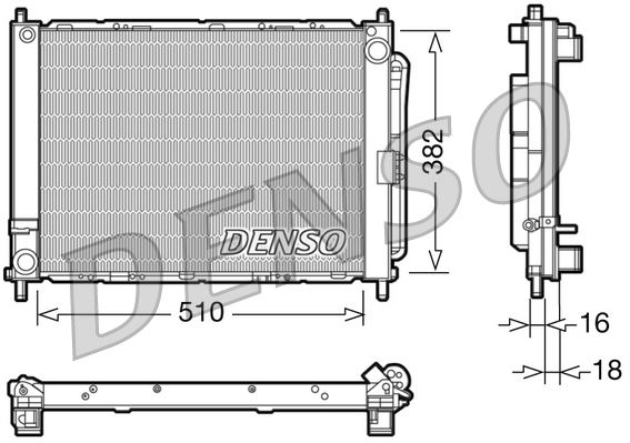 RADİATOR - MODULE - ENGİNE COOLİNG RENAULT CLIO III 05-14