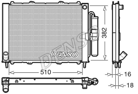 RADİATOR - MODULE - ENGİNE COOLİNG RENAULT KANGOO 97-