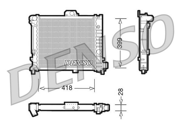 RADİATOR. ENGİNE COOLİNG SAAB 9000 84-98