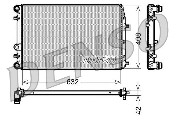 RADİATOR. ENGİNE COOLİNG SEAT CORDOBA 6L 02-09