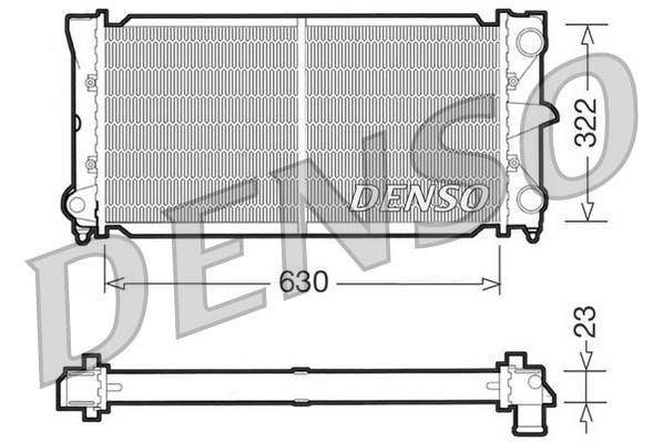 RADİATOR. ENGİNE COOLİNG VW PASSAT 32B 80-91
