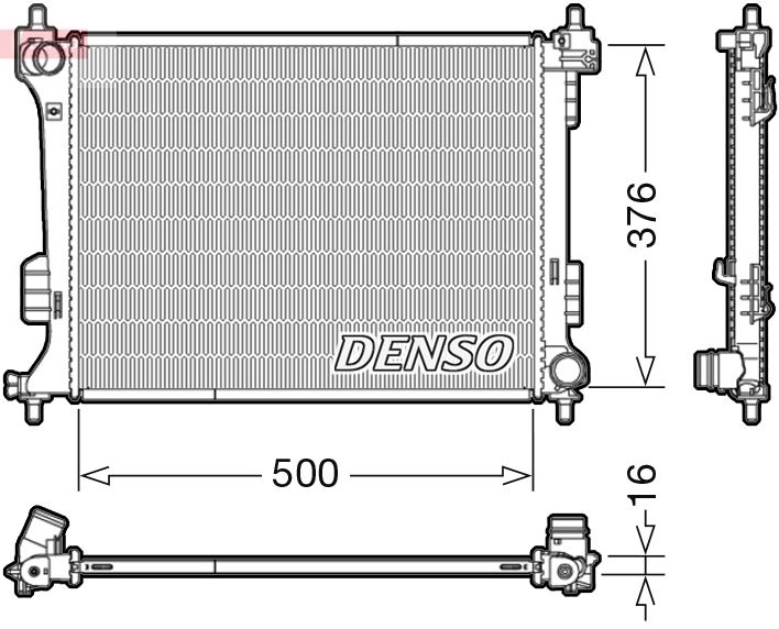 RADİATOR. ENGİNE COOLİNG HYUNDAI İ20 I 08-15