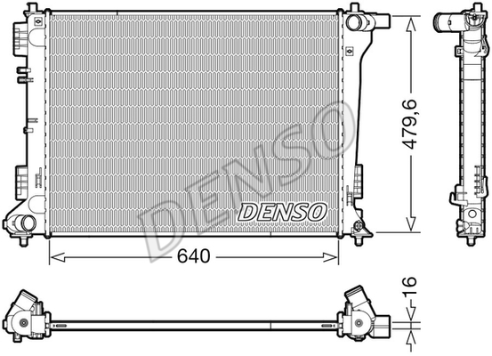 RADİATOR. ENGİNE COOLİNG HYUNDAI TUCSON 15-