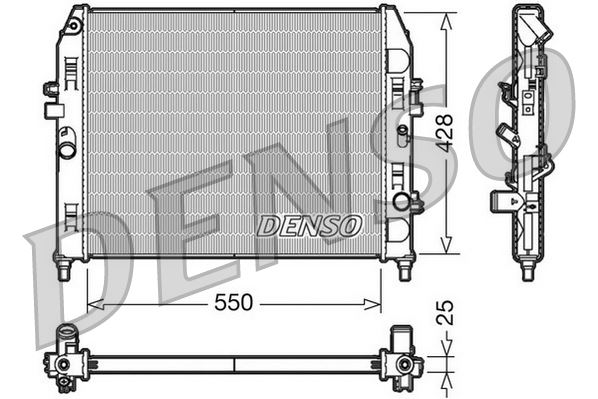 RADİATOR. ENGİNE COOLİNG MAZDA MX-5 III NC 05-14