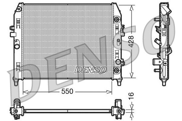 RADİATOR. ENGİNE COOLİNG MAZDA MX-5 III NC 05-14