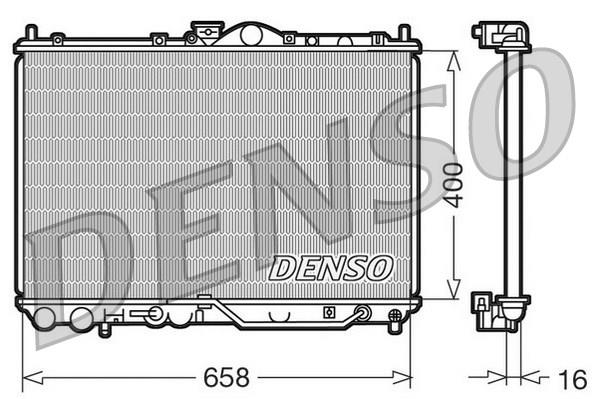 RADİATOR. ENGİNE COOLİNG MITSUBISHI CARISMA 95-06