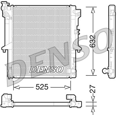RADİATOR. ENGİNE COOLİNG MITSUBISHI L 200 / TRITON 05-15