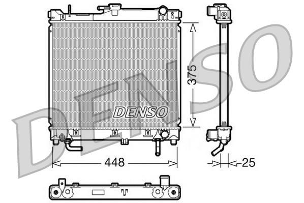 RADİATOR. ENGİNE COOLİNG SUZUKI JIMNY 98-