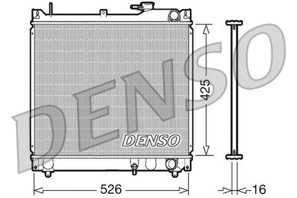 RADİATOR. ENGİNE COOLİNG SUZUKI GRAND VITARA I 98-06