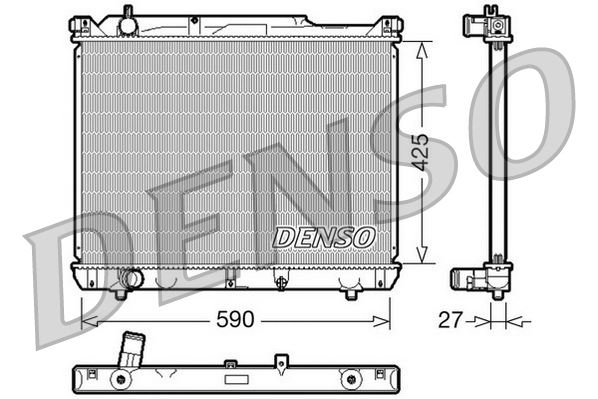 RADİATOR. ENGİNE COOLİNG SUZUKI GRAND VITARA I 98-06