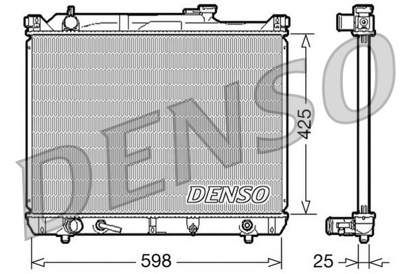 RADİATOR. ENGİNE COOLİNG SUZUKI GRAND VITARA I 98-06