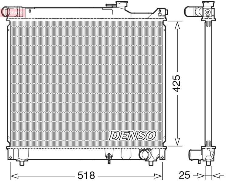 RADİATOR. ENGİNE COOLİNG SUZUKI GRAND VITARA I 98-06