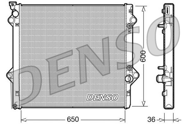 RADİATOR. ENGİNE COOLİNG LEXUS GX 01-09