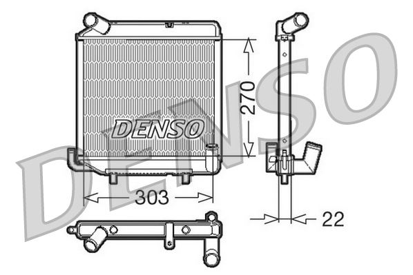 RADİATOR. ENGİNE COOLİNG LIGIER AMBRA 96-06