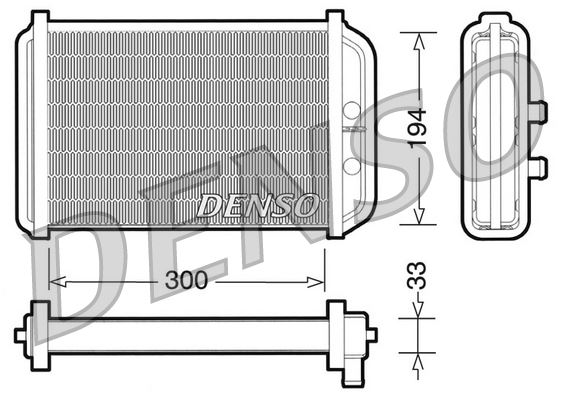HEAT EXCHANGER. İNTERİOR HEATİNG FIAT DUCATO 244 02-