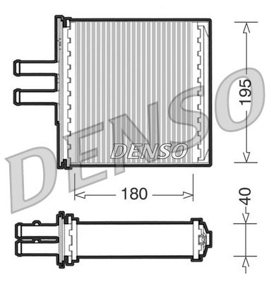 HEAT EXCHANGER. İNTERİOR HEATİNG FIAT PUNTO 93-00