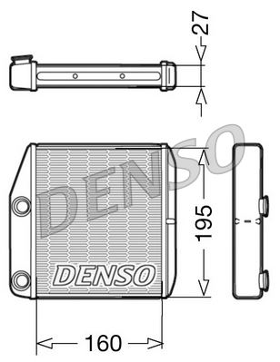 KALORİFER RADYATÖRÜ CORSA D 06 CORSA E 14 ADAM 14 MITO-DOBLO III-LINEA-FIORINO-PRATICO- GRANDE PUNTO 1.2-1.3-1.4 BORUSUZ TİP