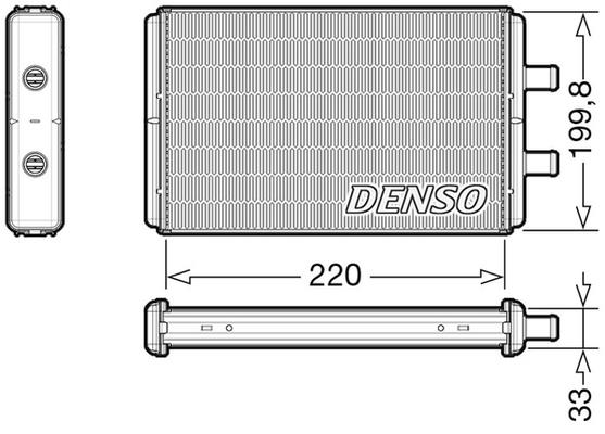 HEAT EXCHANGER. İNTERİOR HEATİNG IVECO DAILY III 97-06