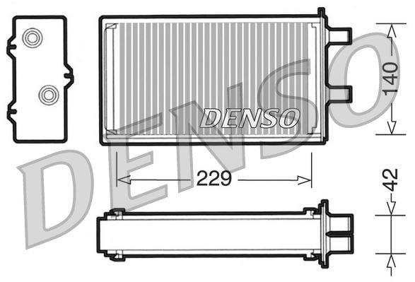 HEAT EXCHANGER. İNTERİOR HEATİNG AUTOBIANCHI Y10 85-95