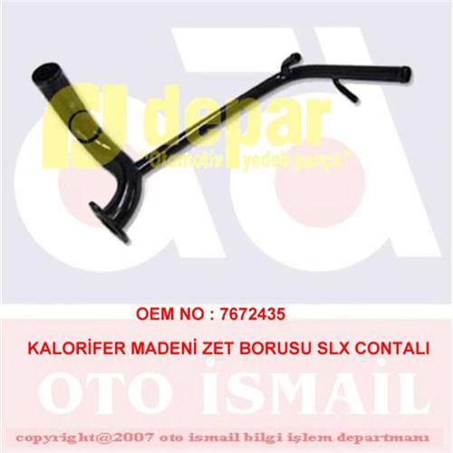 KALORİFER MADENİ ZET BORUSU SLX CONTALI