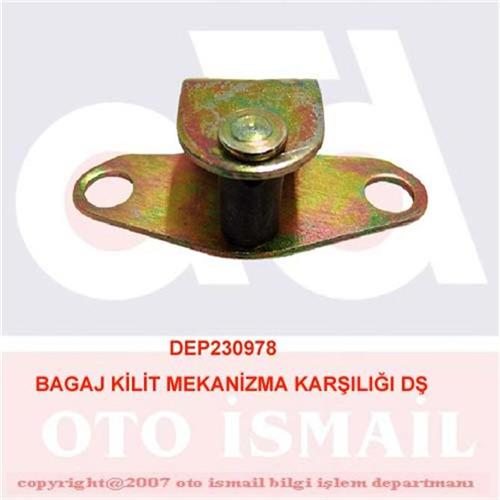 BAGAJ KİLİT MEKANİZMA KARŞILIĞI DŞ