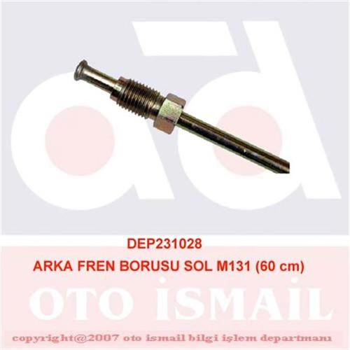 ARKA FREN BORUSU SOL M131 DKŞ 60 CM