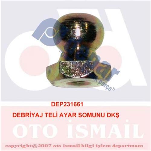 DEBRİYAJ TELİ AYAR SOMUNU DKŞ