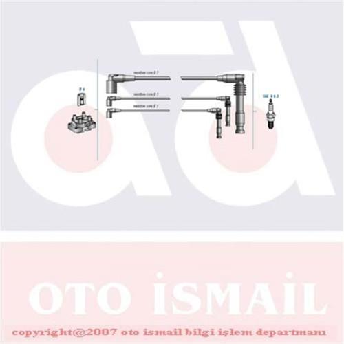 BUJİ KABLO TK OMEGA B V6 96 ECOTEC 2-4-6