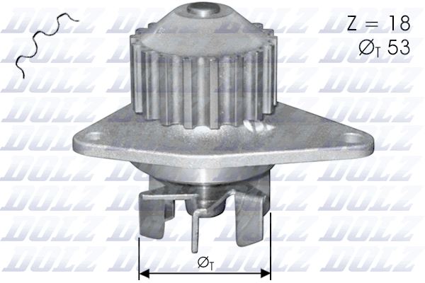 DEVIRDAIM SU POMPASI P106-P206-P207-P307-BIPPER-NEMO-PARTNER-BERLINGO-C2-C3-SAXO-XSARA 1.4 TU3JP-TU3A 1.4 8V MQP FIAT FIORINO 1.4 KFT.-KFV