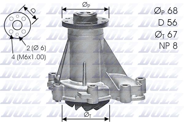 DEVIRDAIM POMPASI MERCEDES OM601 OM602 OM603 OM605 W201 W202 W124 W210 W463 W140 W638 B901 B904