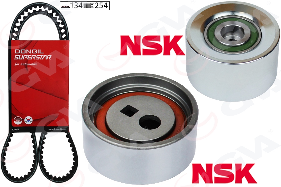 EKSANTRİK GERGİ KİTİ 134X254 P106 II 1.6 96- TU5J4 -SAXO 1.6 96-03 TU5JP4 K015458XS