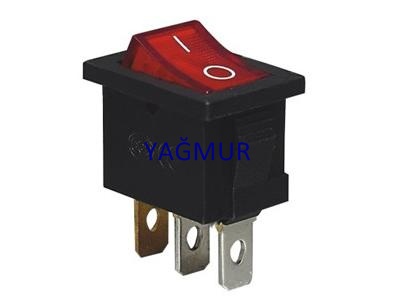 AÇ KAPA BUTON 12V KARE IŞIKLI KÜÇÜK