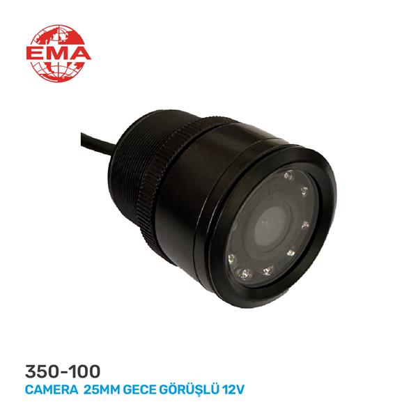 KAMERA 25MM GECE GÖRÜŞLÜ 12V