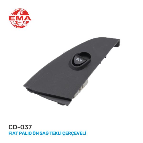 CAM AÇMA ANAHTARI FIAT PALIO ÖN SAĞ TEKLİ ÇERÇEVELİ