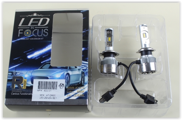 300-30 AMPÜL 12V H7 LED XENON SET CREE LED/ORJ. TEK DEVRE