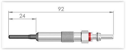 KIZDIRMA BUJİSİ MGN III-SCENIC III 1.9 DCİ 09 SUZUKI GRAND VITARA 1.9 DDİS 05-15