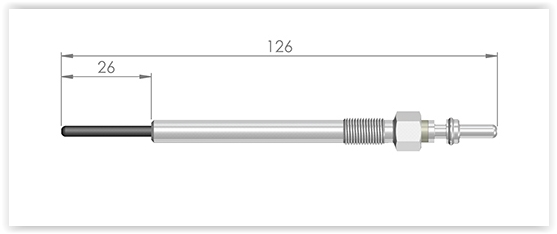 KIZDIRMA BUJİSİ LANDROVER DISCOVERY 09 RANGEROVER 10 P407-C5-C6 09 JAGUAR XF-XJ 3.0D 250603004