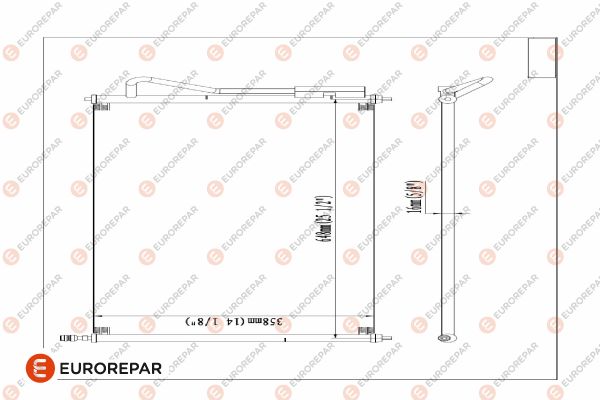KLIMA RADYATORU FOCUS I 1.4 16V 1.8TDCI 1.6 ZETEC S 16V 98 04