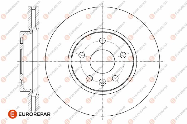ÖN FREN AYNASI ASTRA J 10 CRUZE 09 AVEO 11 276X26X5DL 15 İNÇ HAVALI 95526655