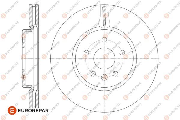 ÖN FREN AYNASI ASTRA K 15 16 İNÇ / 5 DELİK 300X26X5DL HAVALI