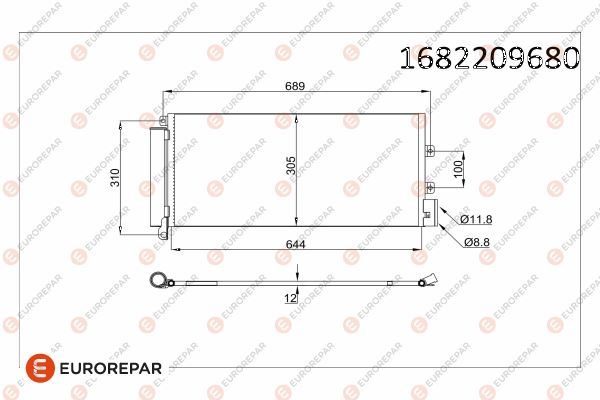 KLIMA RADYATORU LINEA 1.3JTD 1 SIRA ALB