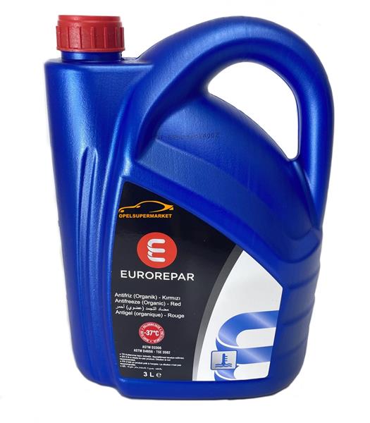 E:ANTİFİRİZ ORGANİK. KULLANIMA HAZIR KIRMIZI -37 C. 3LT