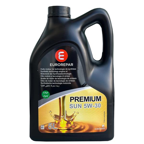 MOTOR YAĞI PSA B71 2297-PSA B71 2290 EUROREPAR PREMIUM SUN 5W30 5 LİTRE