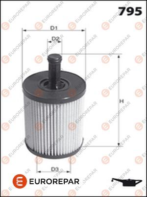 YAĞ FİLTRESİ PARTNER-BERLINGO 96 P106 97 P206 98 P306 93-01 P307- C3 02 1.4-1.6 16V