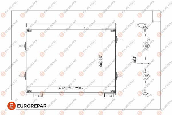 KLİMA RADYATÖRÜ KONDENSER CROSSLAND 17 P207 06 P208 12 19 P2008 13 C3 09 AIRCROSS 17 C4 14 DS3 10 1.2-1.4-1.6 VTI-HDI-THP-PURETECH