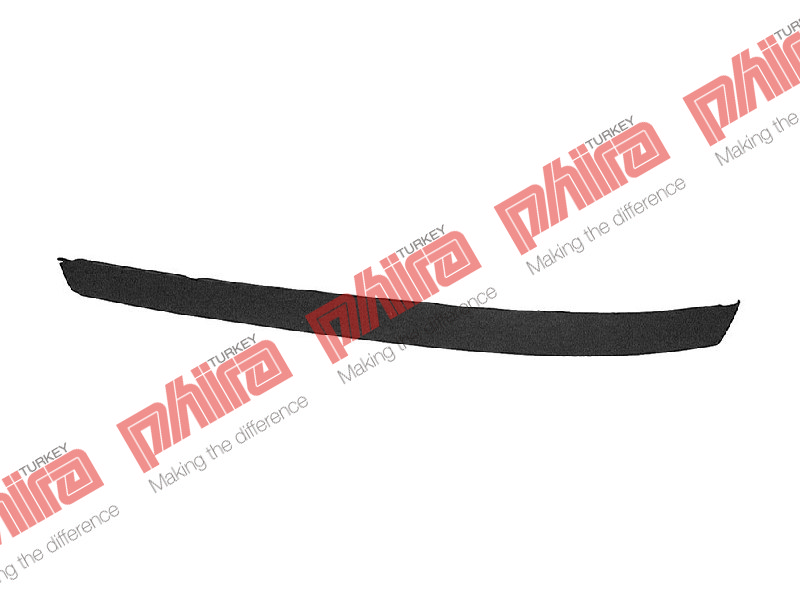 TAMPON ÇITASI ÖN SOL SİYAH OPEL CORSA C 2000-2006