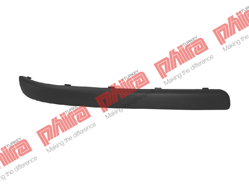 TAMPON BANDI ARKA SOL SİYAH OPEL CORSA C 2003-2006